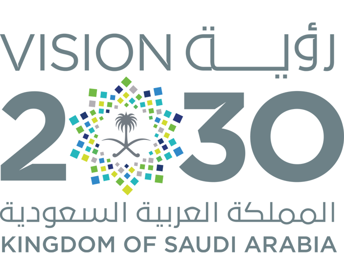 Saudi government vision logo 2030